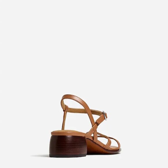 Madewell | NWT Gwenn Block Heel Sandal | Sz. 8.5 | Tan Nude - Picture 3 of 3